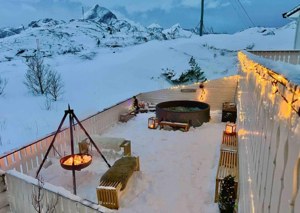 Sundet Lofoten Holiday House Villa Sund  Luaran gambar